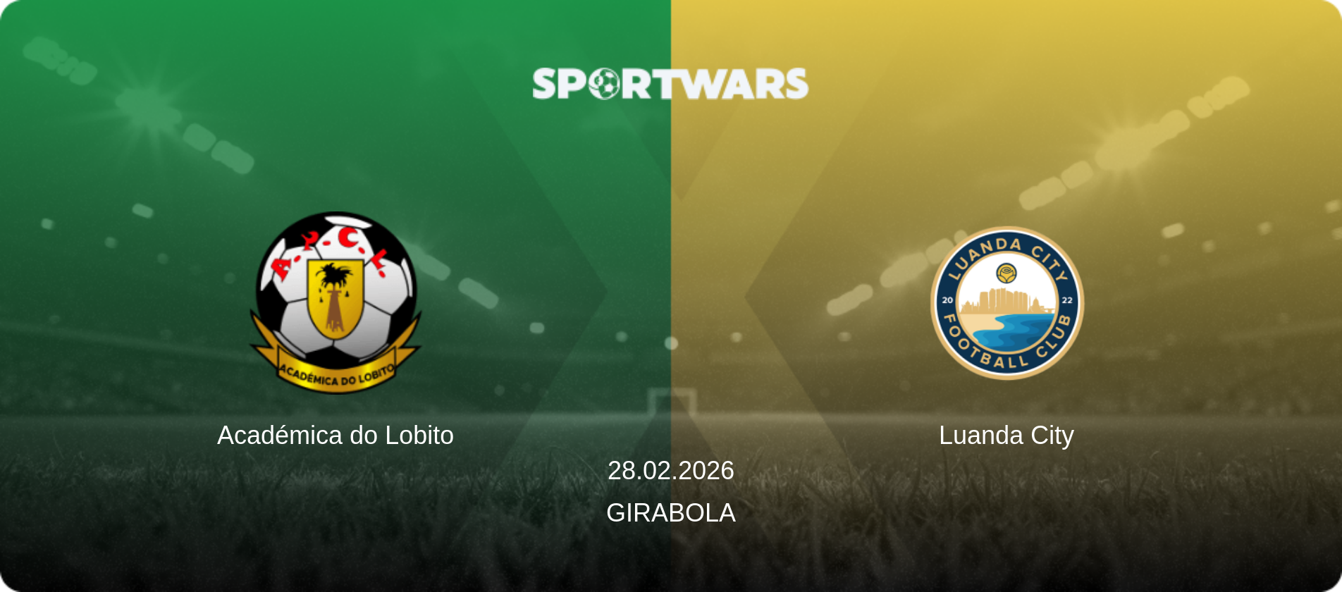 Académica do Lobito — Luanda City, 28.02.2026 — Girabola (match preview)