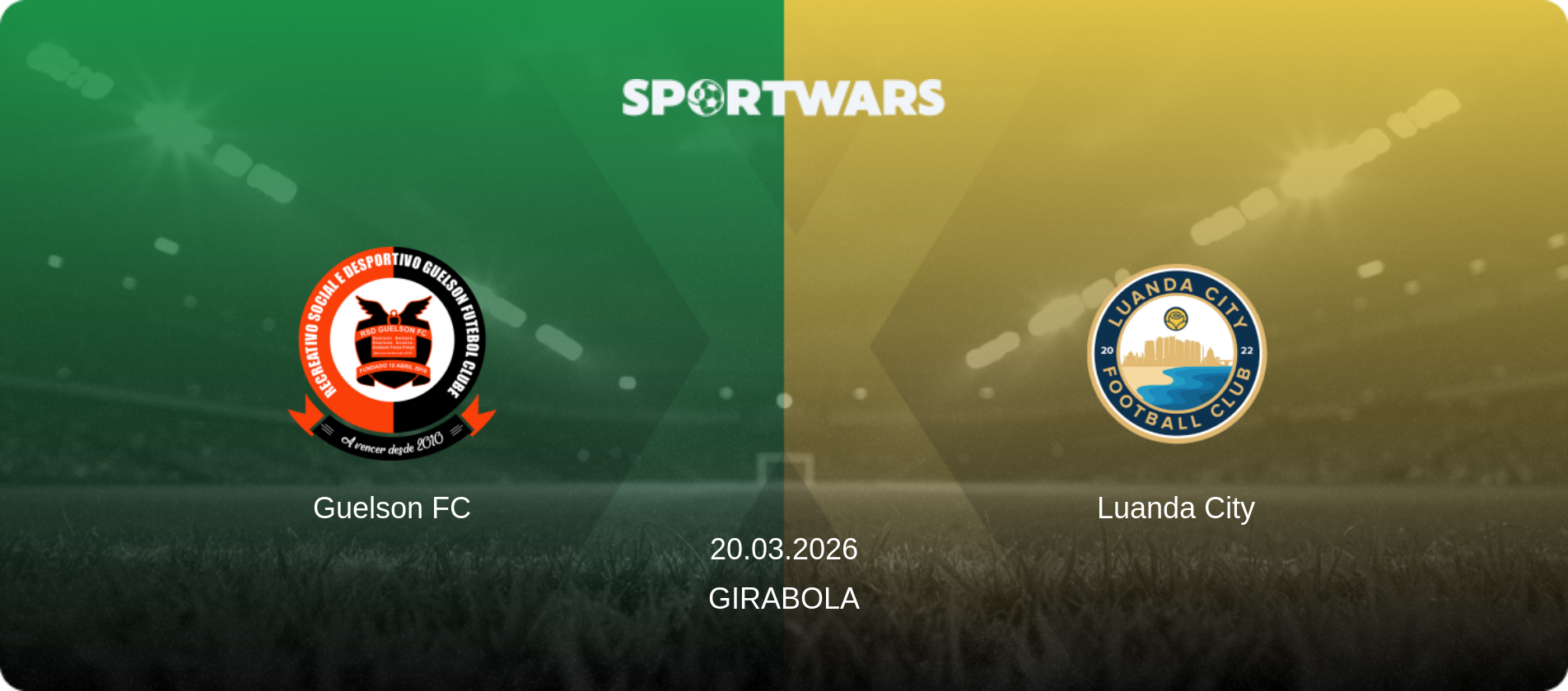 Guelson FC — Luanda City, 20.03.2026 — Girabola (match preview)