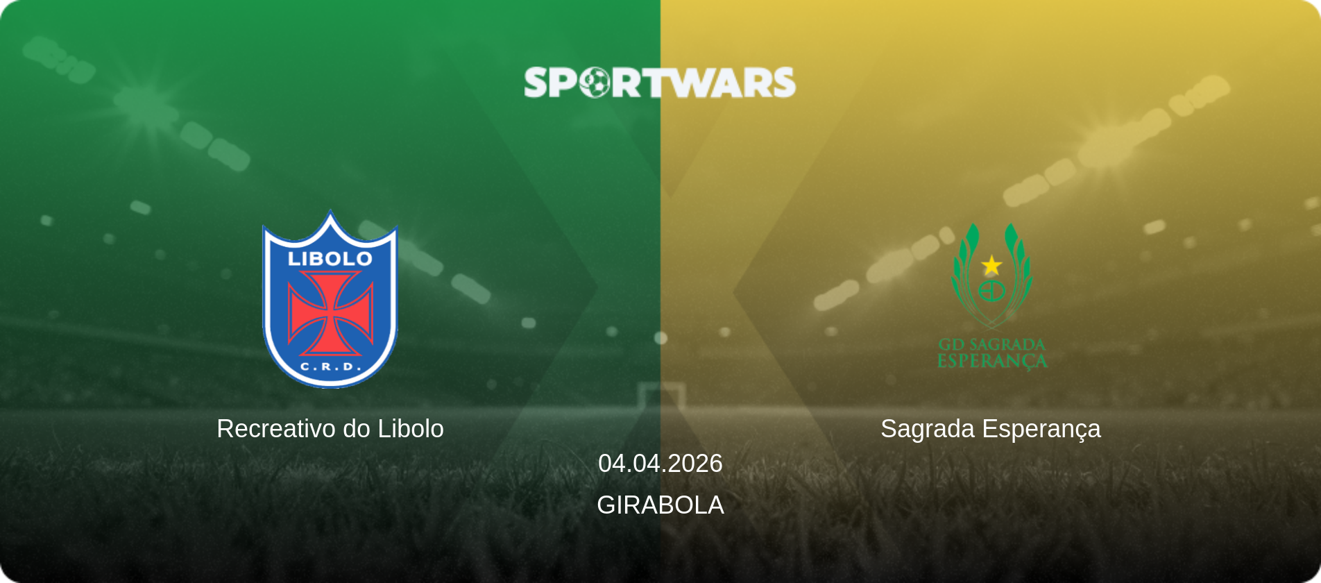 Recreativo do Libolo — Sagrada Esperança, 04.04.2026 — Girabola (match preview)