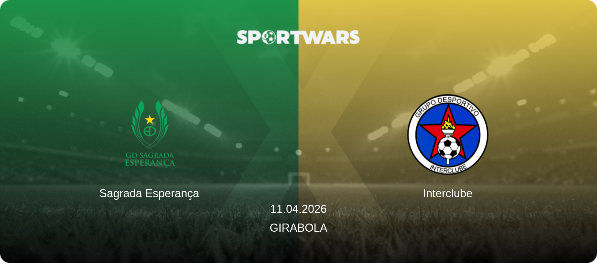 Sagrada Esperança — Interclube, 11.04.2026 — Girabola (match preview)