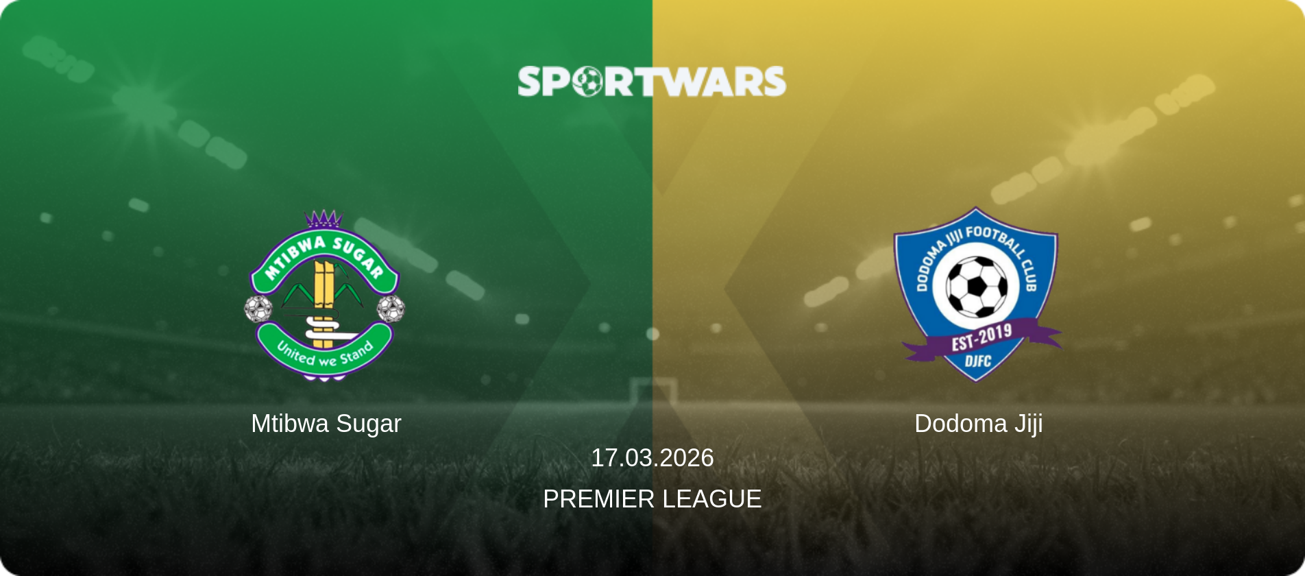 Mtibwa Sugar — Dodoma Jiji, 17.03.2026 — Premier League (match preview)