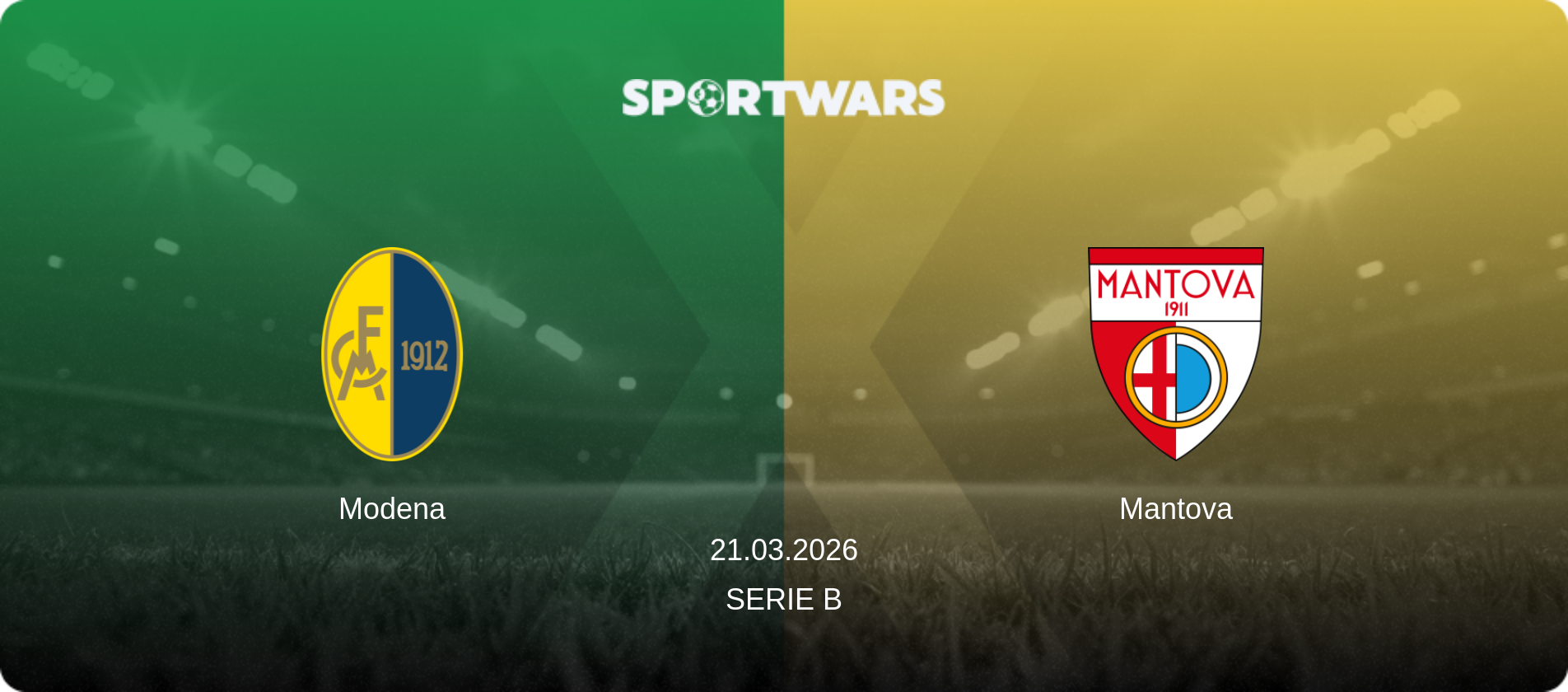 Modena — Mantova, 21.03.2026 — Serie B (match preview)