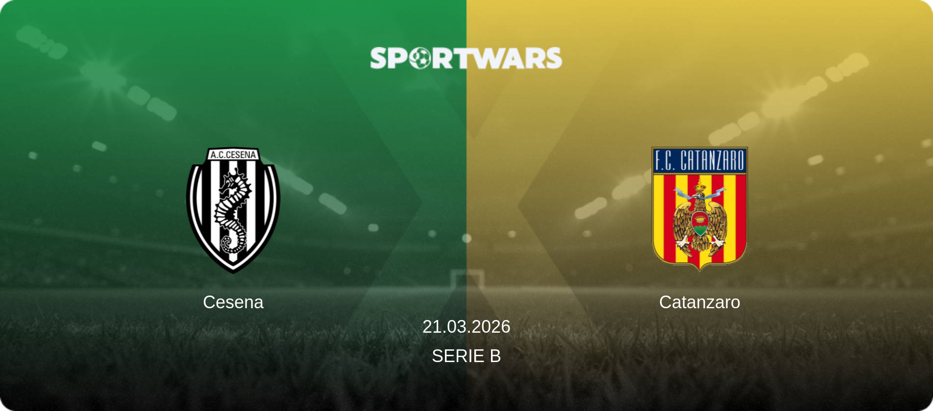 Cesena — Catanzaro, 21.03.2026 — Serie B (match preview)