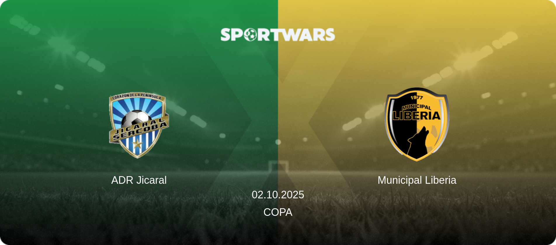 ADR Jicaral — Municipal Liberia, 02.10.2025 — Copa (match preview)