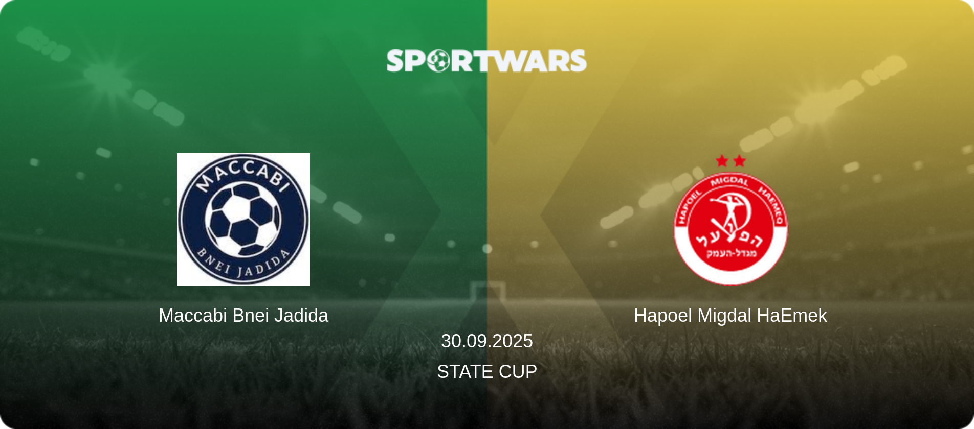 Maccabi Bnei Jadida — Hapoel Migdal HaEmek, 30.09.2025 — State Cup (match preview)