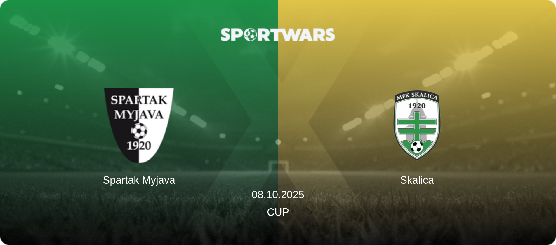 Spartak Myjava — Skalica, 08.10.2025 — Cup (match preview)