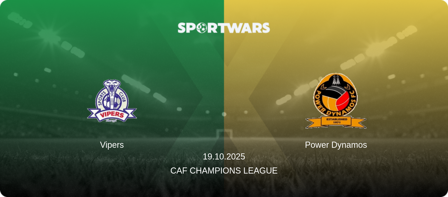 Vipers — Power Dynamos, 19.10.2025 — CAF Champions League (match preview)