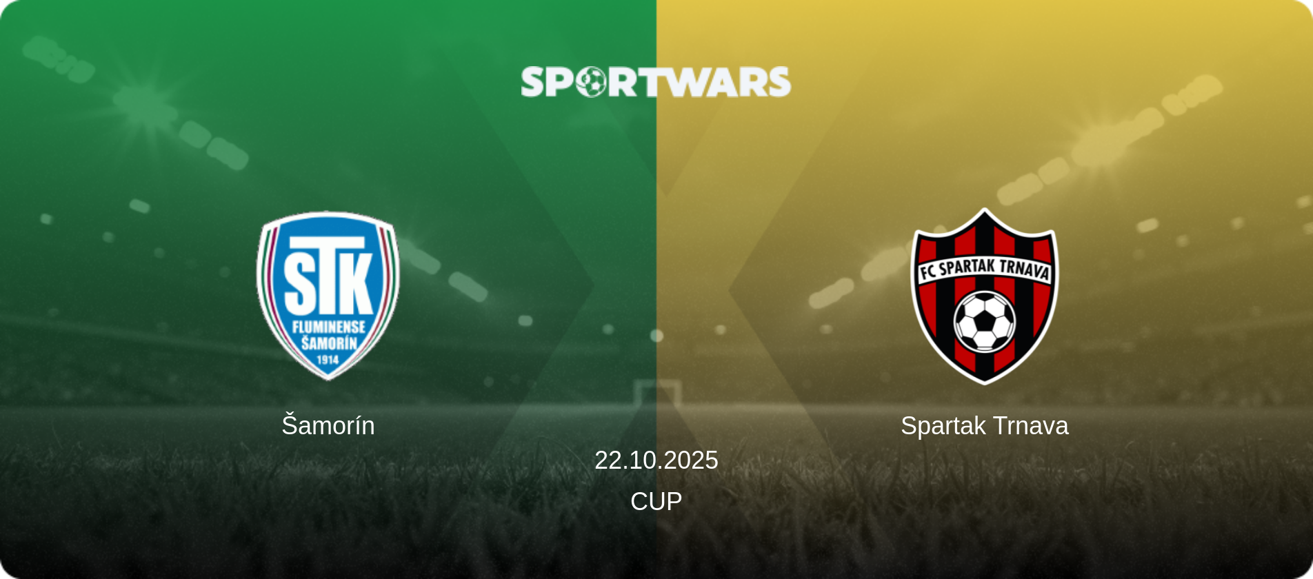 Šamorín — Spartak Trnava, 22.10.2025 — Cup (match preview)
