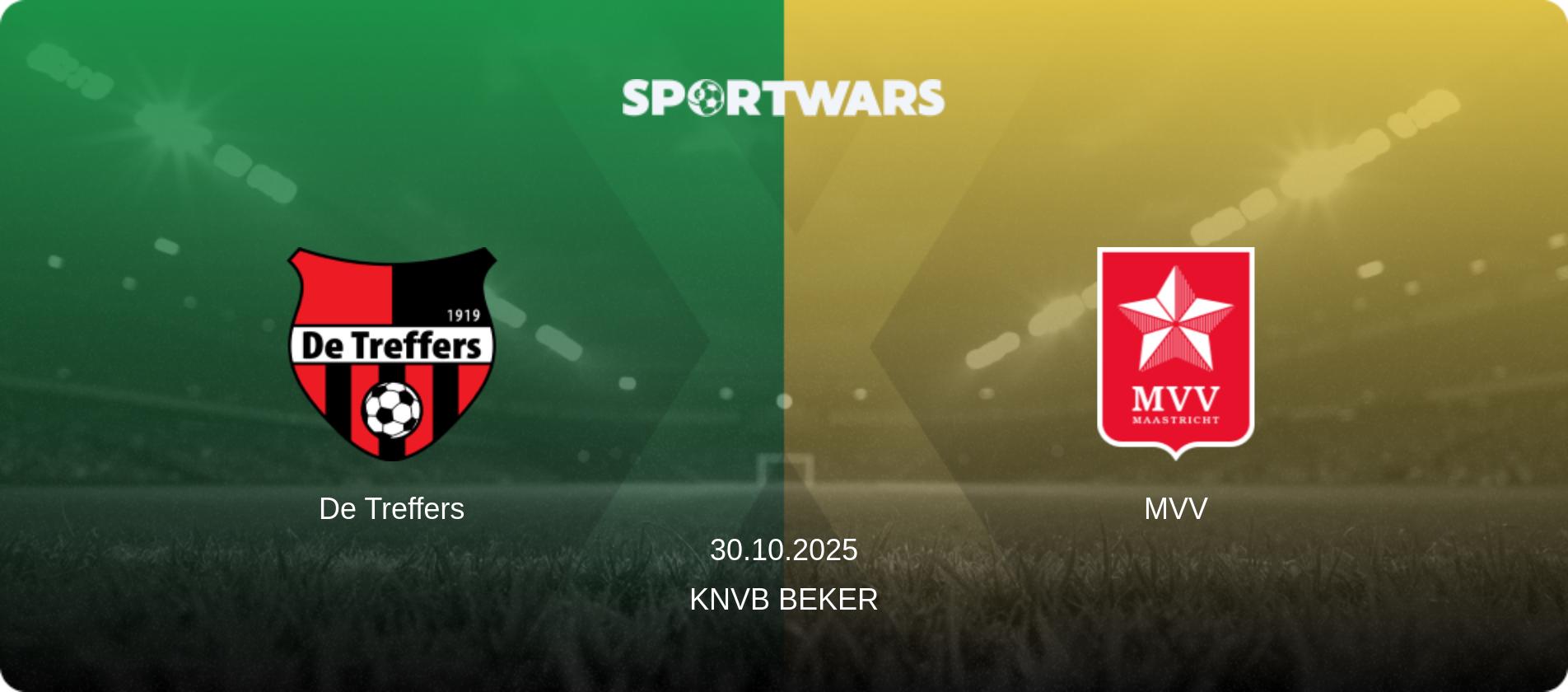 De Treffers — MVV, 30.10.2025 — KNVB Beker (match preview)