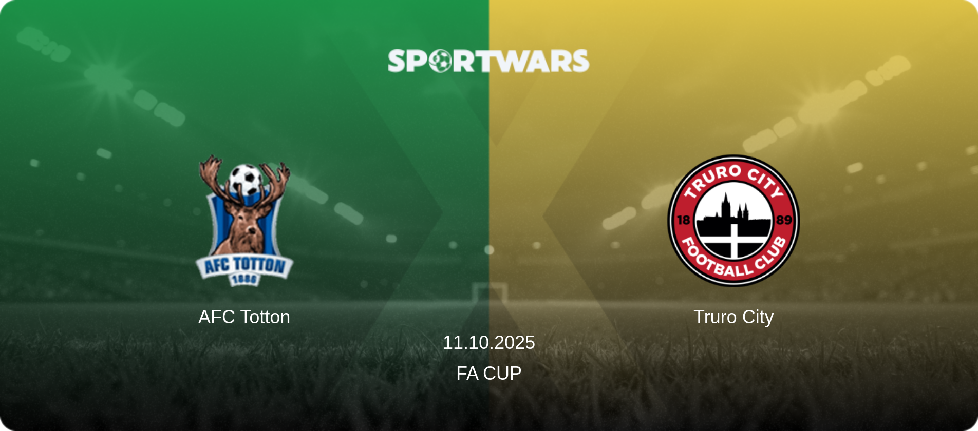 AFC Totton — Truro City, 11.10.2025 — FA Cup (match preview)