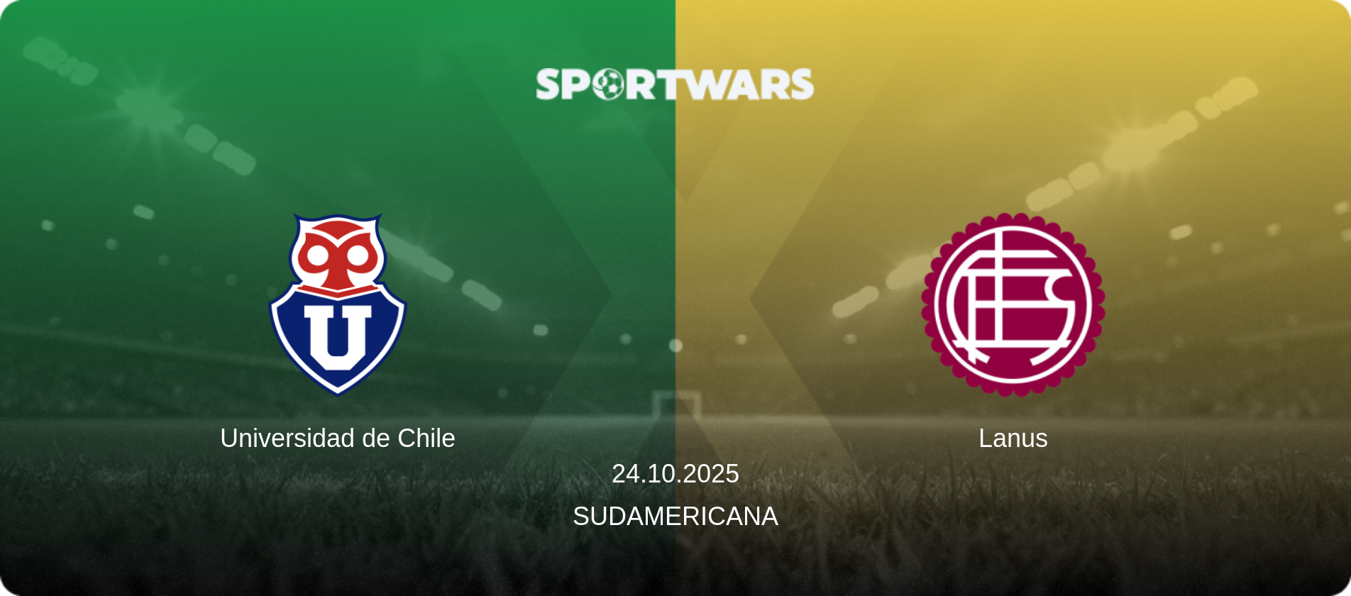 Universidad de Chile — Lanus, 24.10.2025 — Sudamericana (match preview)
