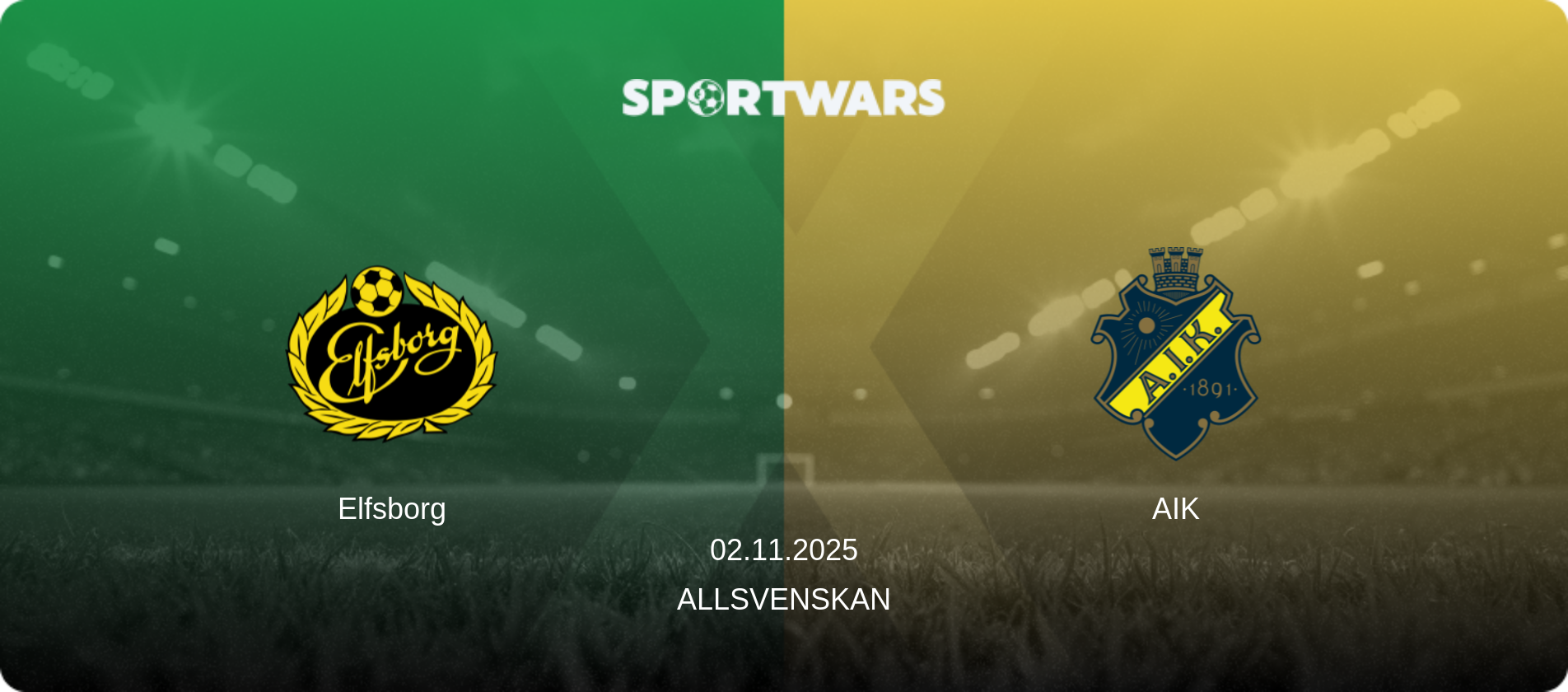 Elfsborg — AIK, 02.11.2025 — Allsvenskan (match preview)