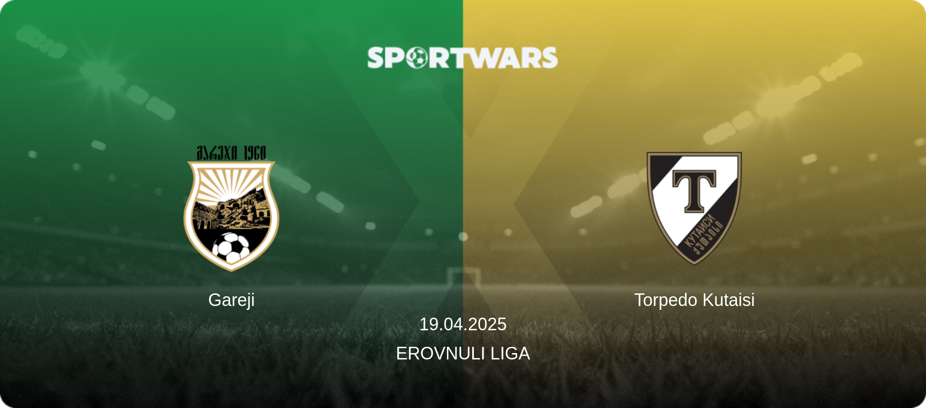 Gareji — Torpedo Kutaisi, 19.04.2025 — Erovnuli Liga (match preview)