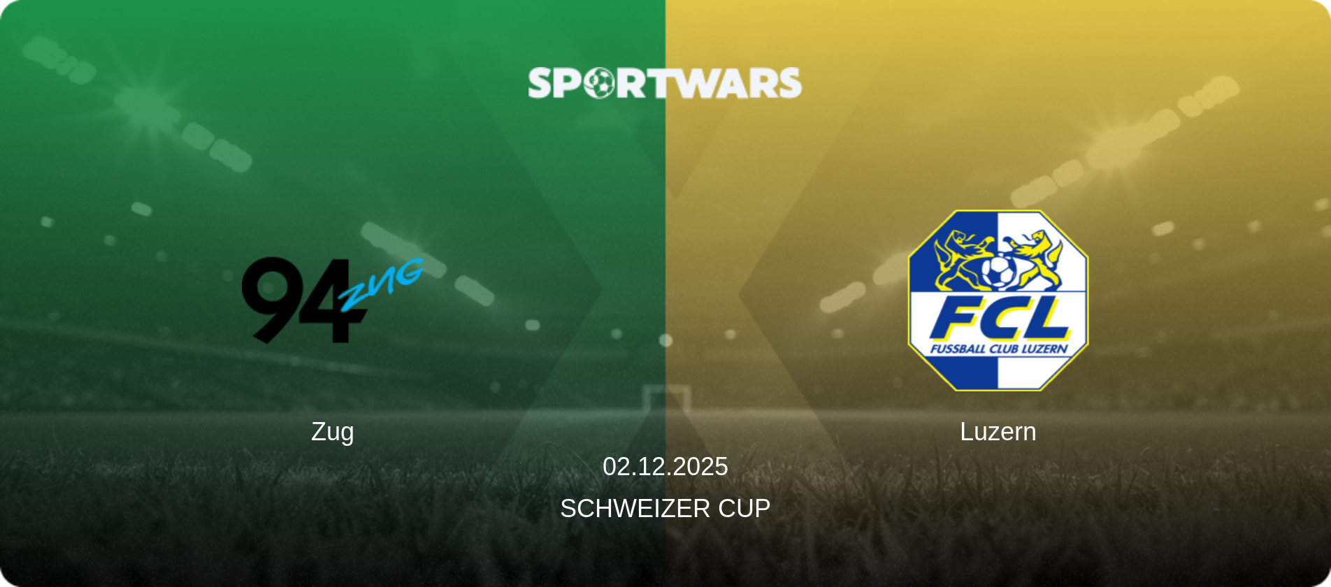 Zug — Luzern, 02.12.2025 — Schweizer Cup (match preview)