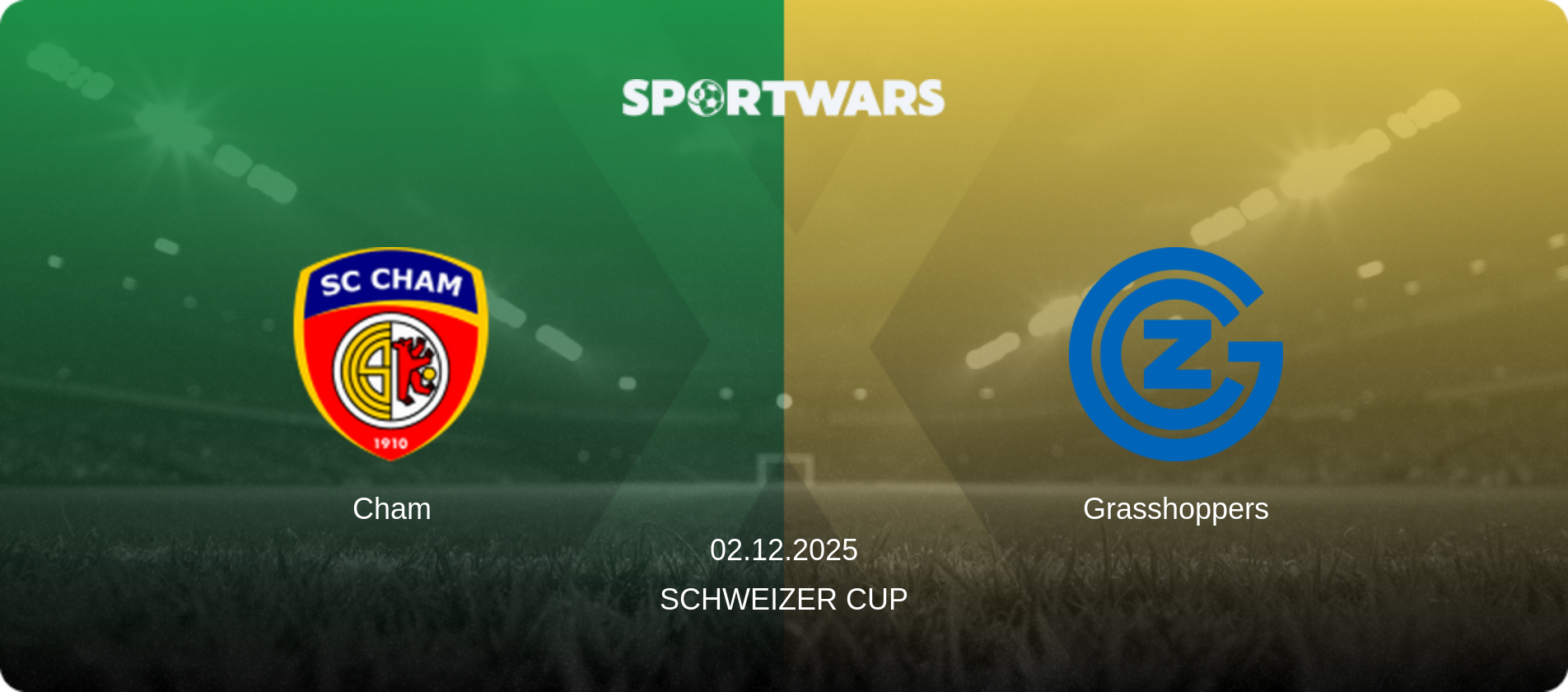 Cham — Grasshoppers, 02.12.2025 — Schweizer Cup (match preview)