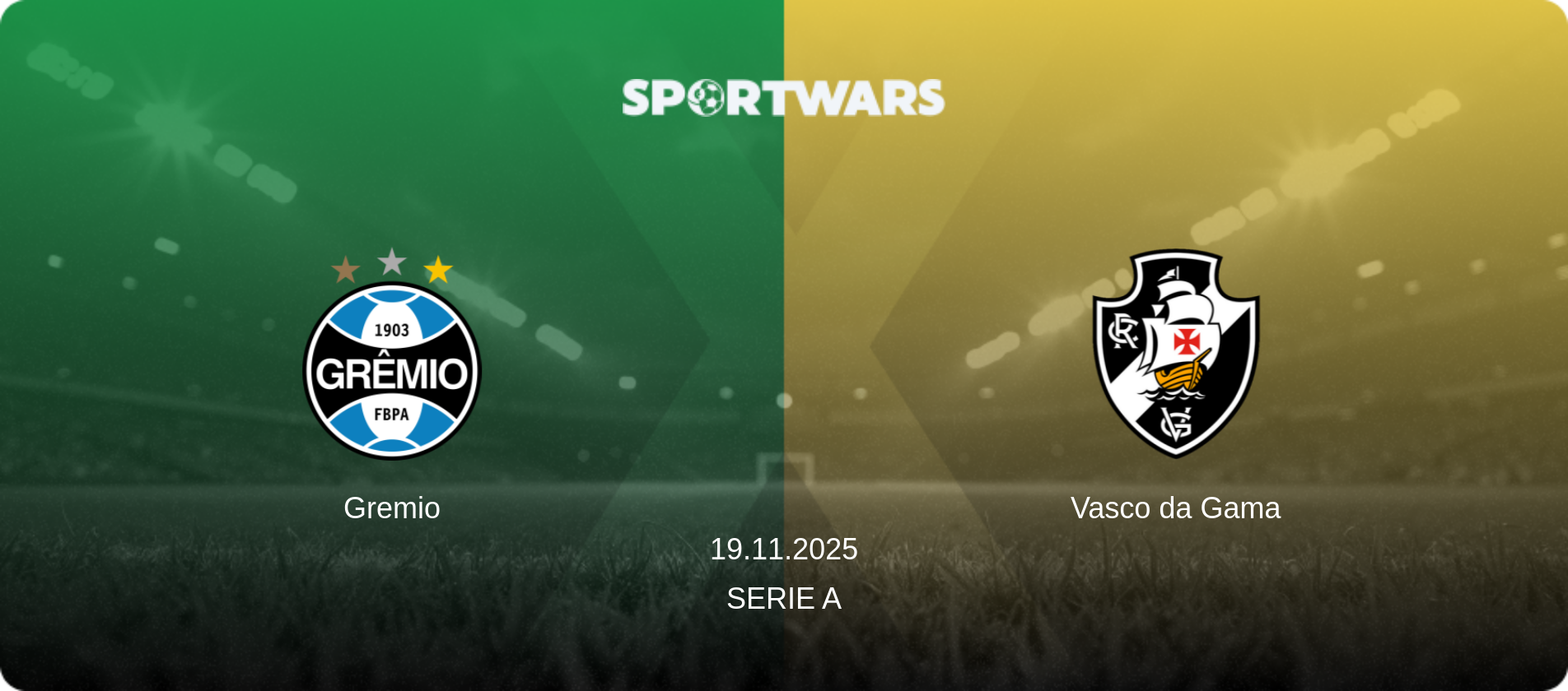 Gremio — Vasco da Gama, 19.11.2025 — Serie A (match preview)