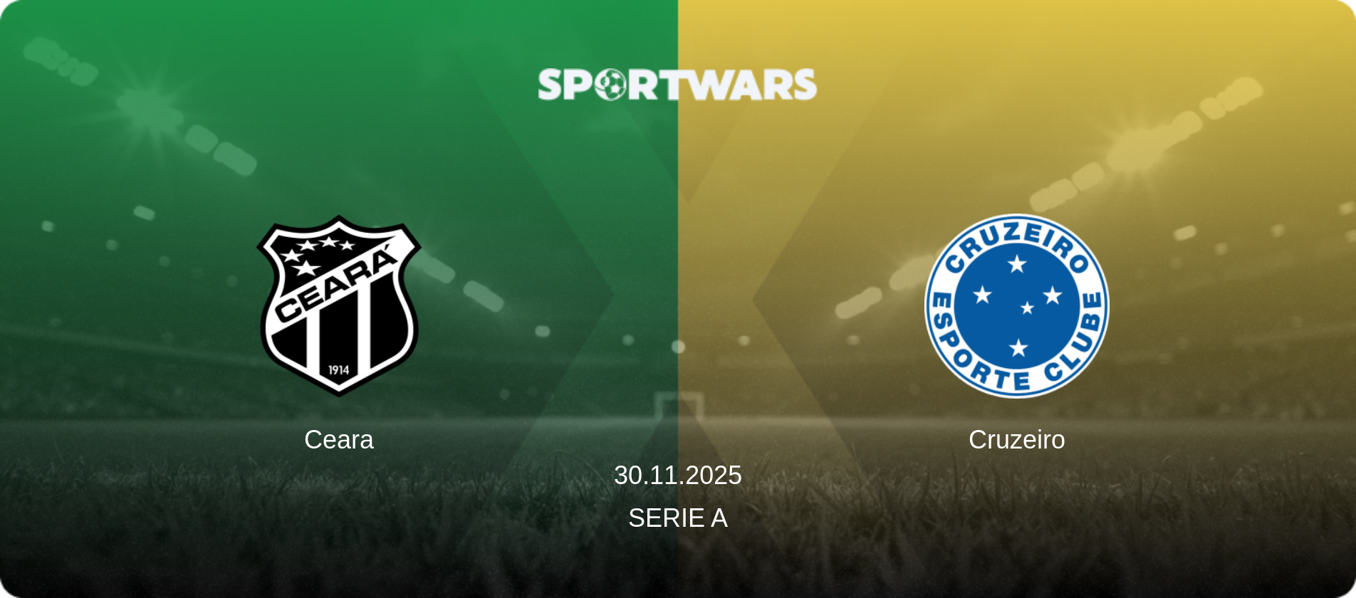 Ceara — Cruzeiro, 30.11.2025 — Serie A (match preview)