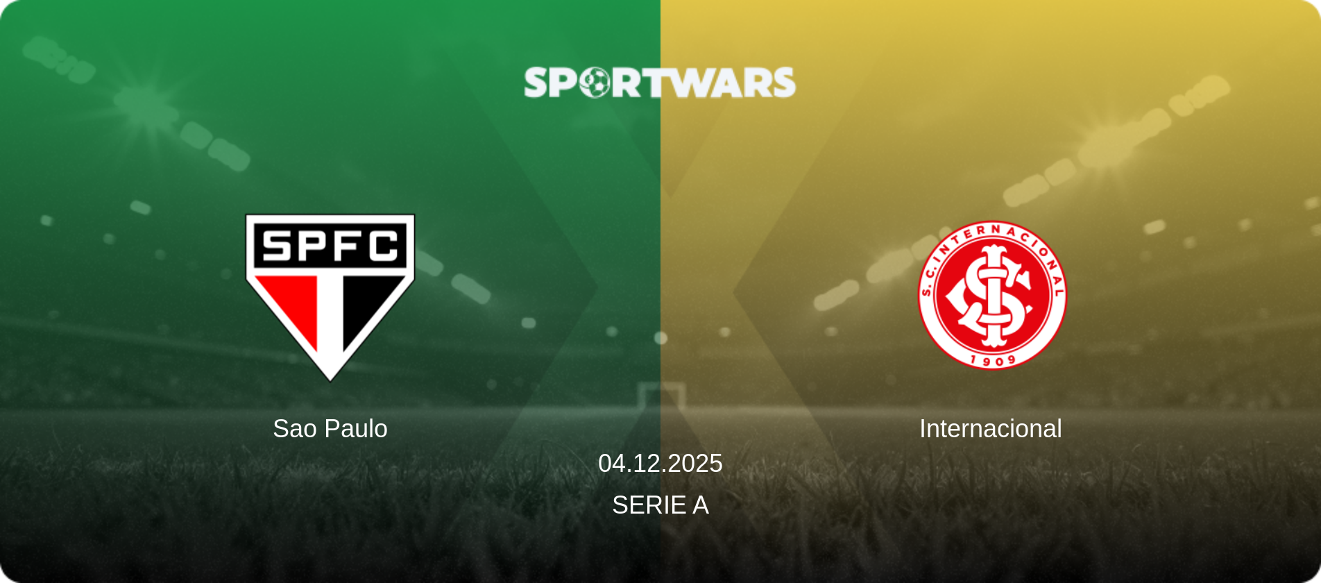 Sao Paulo — Internacional, 04.12.2025 — Serie A (match preview)