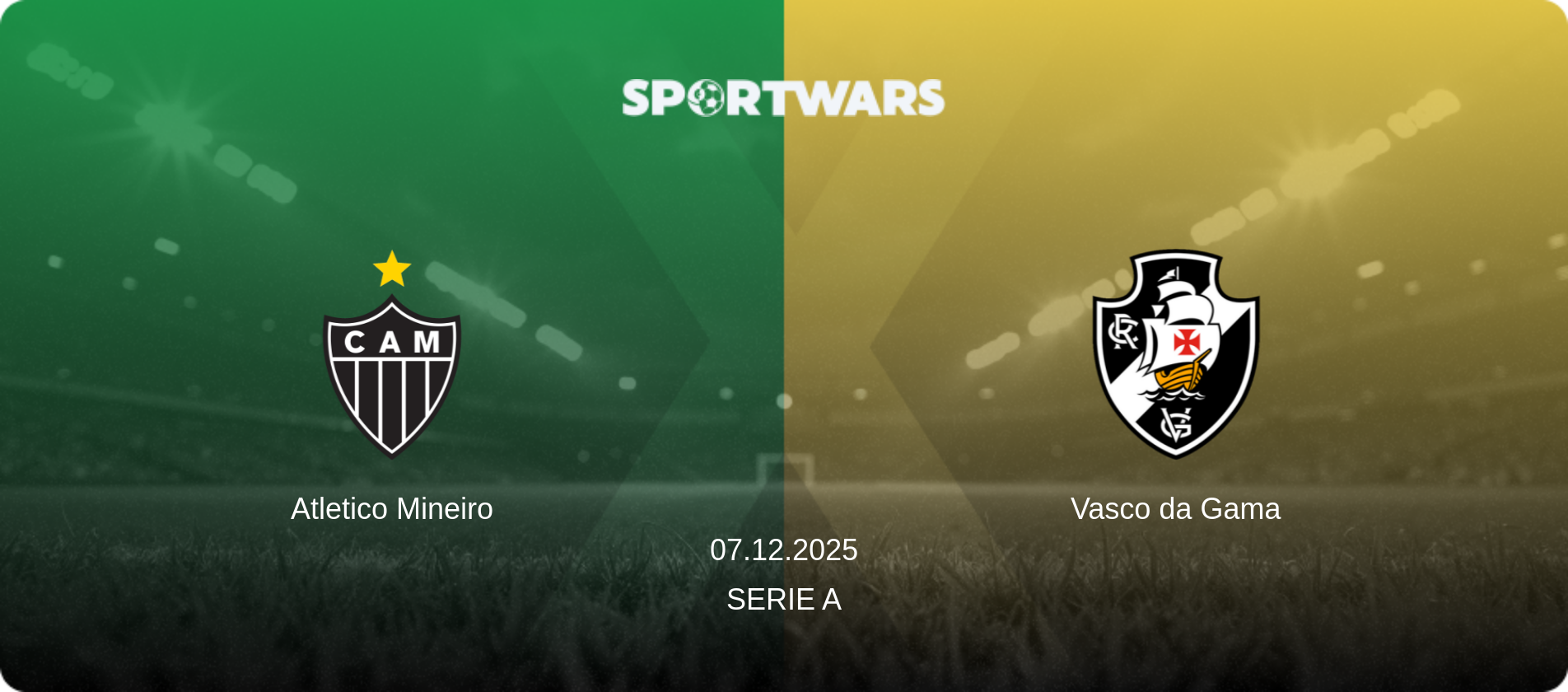 Atletico Mineiro — Vasco da Gama, 07.12.2025 — Serie A (match preview)