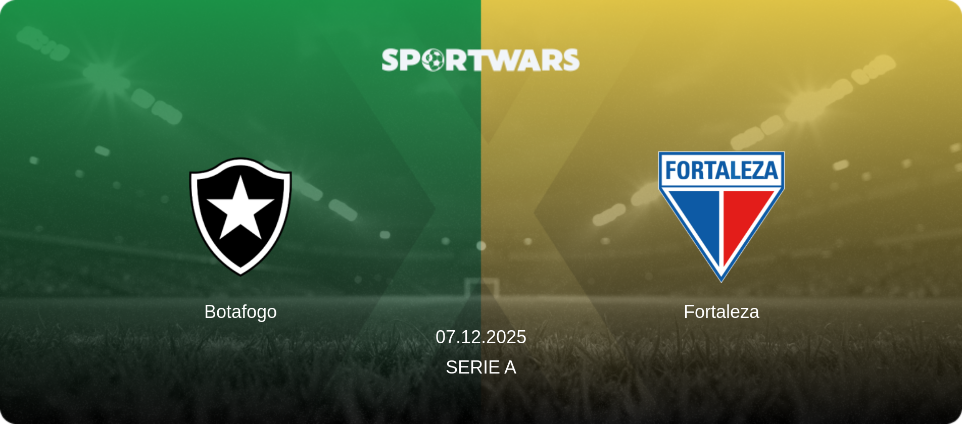 Botafogo — Fortaleza, 07.12.2025 — Serie A (match preview)