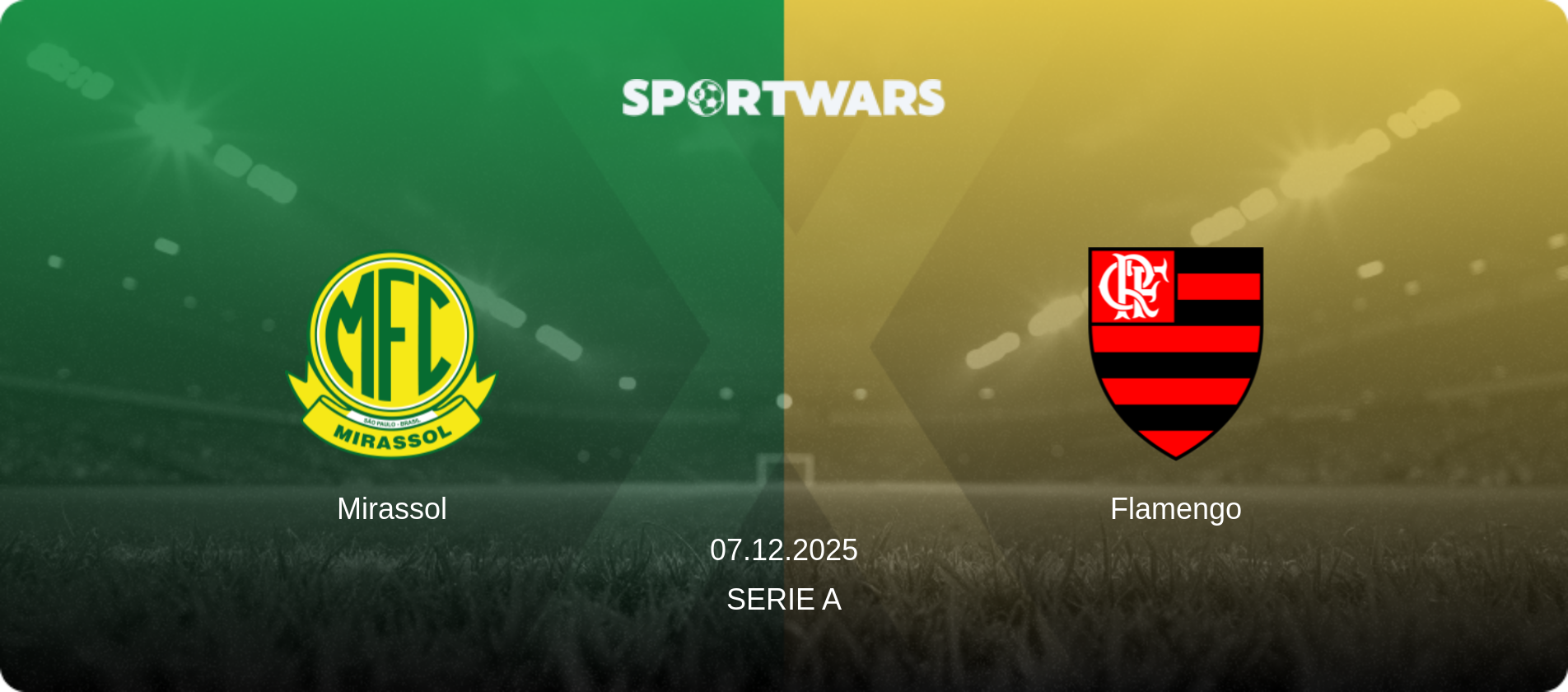 Mirassol — Flamengo, 07.12.2025 — Serie A (match preview)