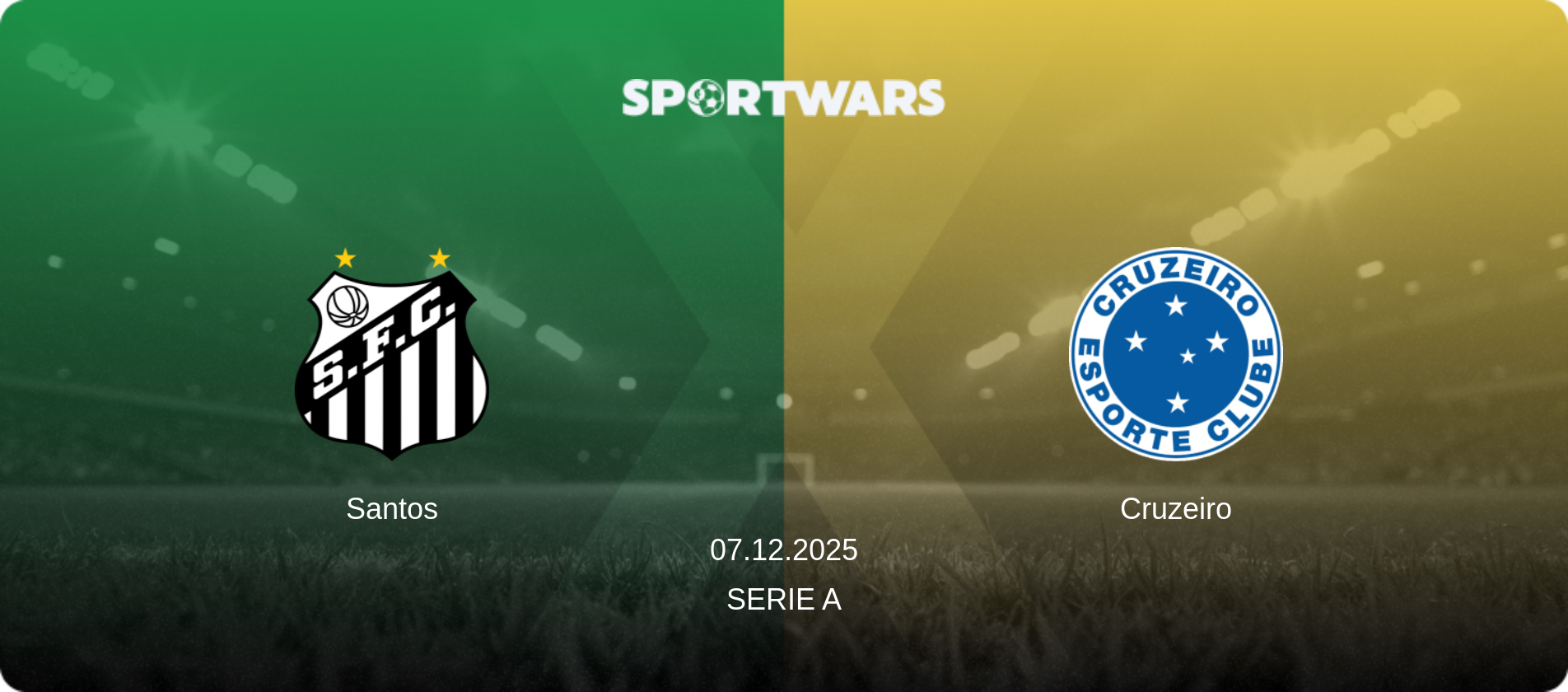 Santos — Cruzeiro, 07.12.2025 — Serie A (match preview)