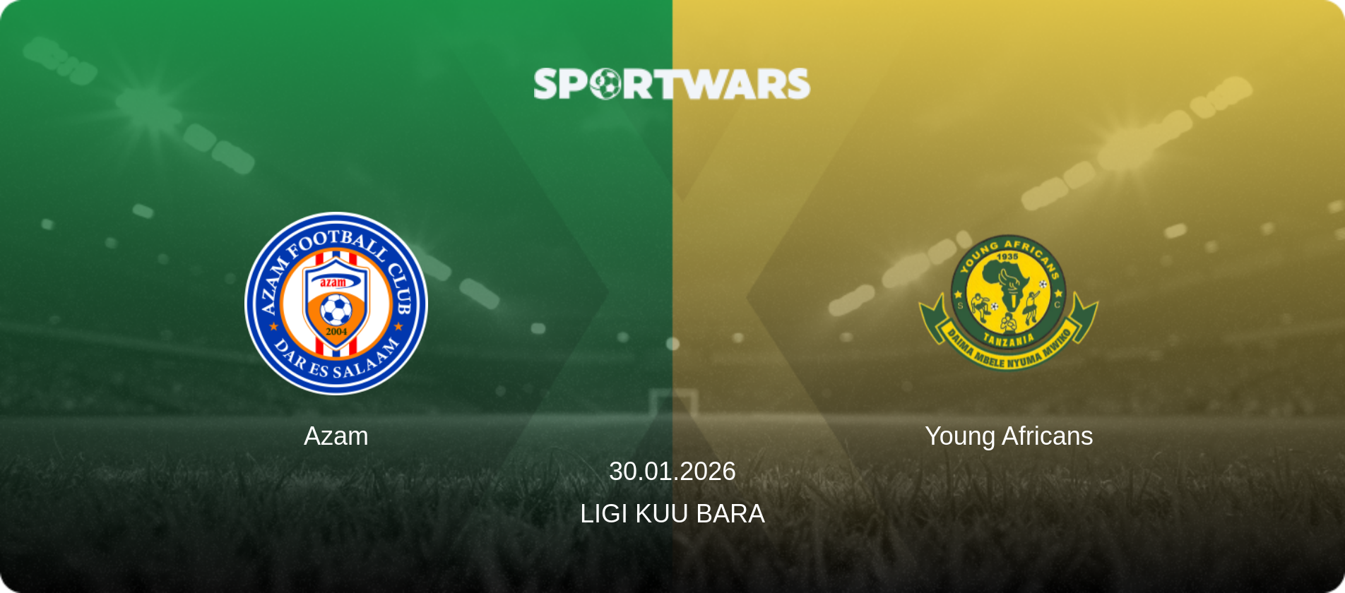 Azam — Young Africans, 30.01.2026 — Ligi kuu Bara (match preview)
