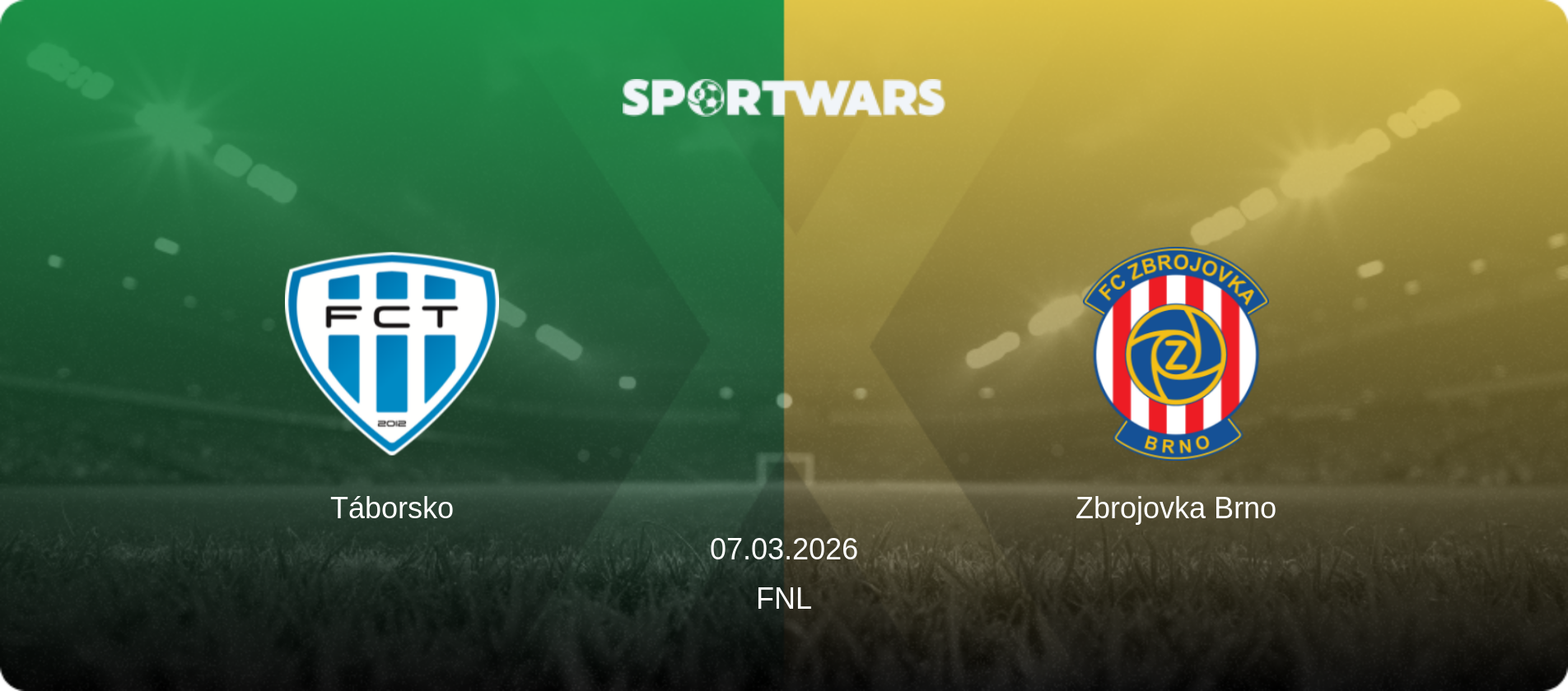 Táborsko — Zbrojovka Brno, 07.03.2026 — FNL (match preview)
