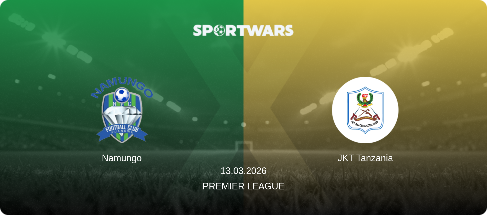 Namungo — JKT Tanzania, 13.03.2026 — Premier League (match preview)