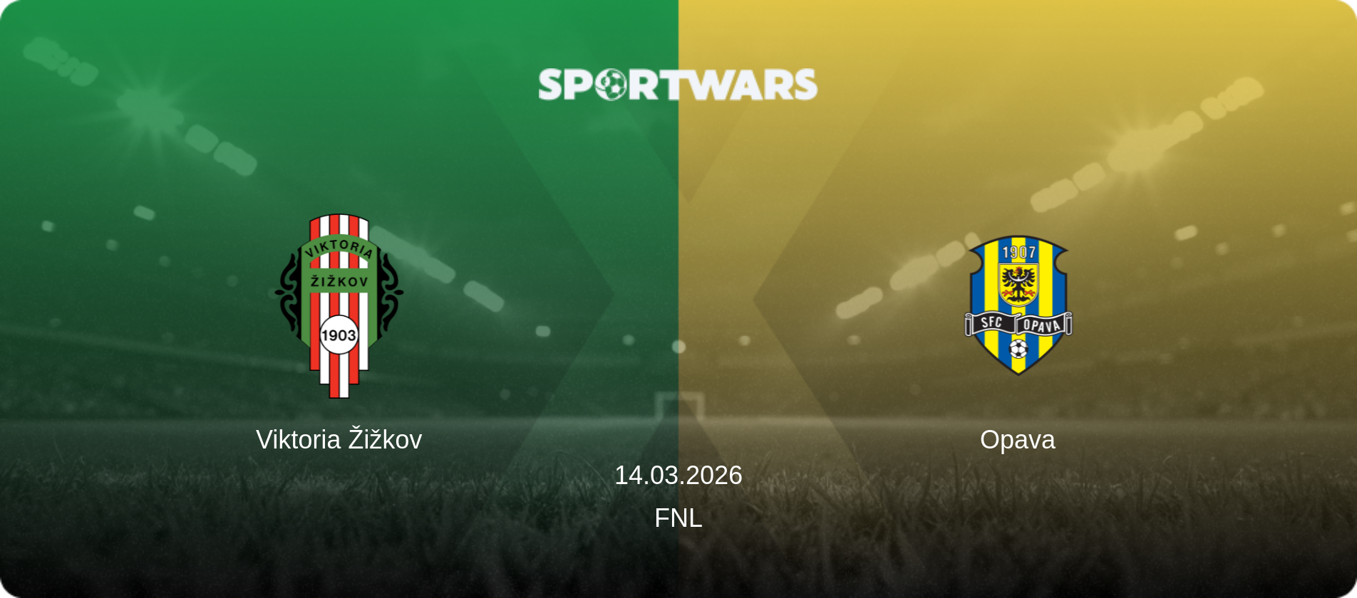 Viktoria Žižkov — Opava, 14.03.2026 — FNL (match preview)