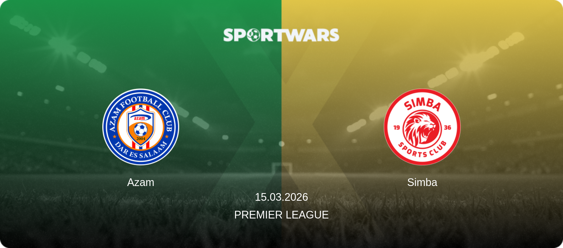 Azam — Simba, 15.03.2026 — Premier League (match preview)