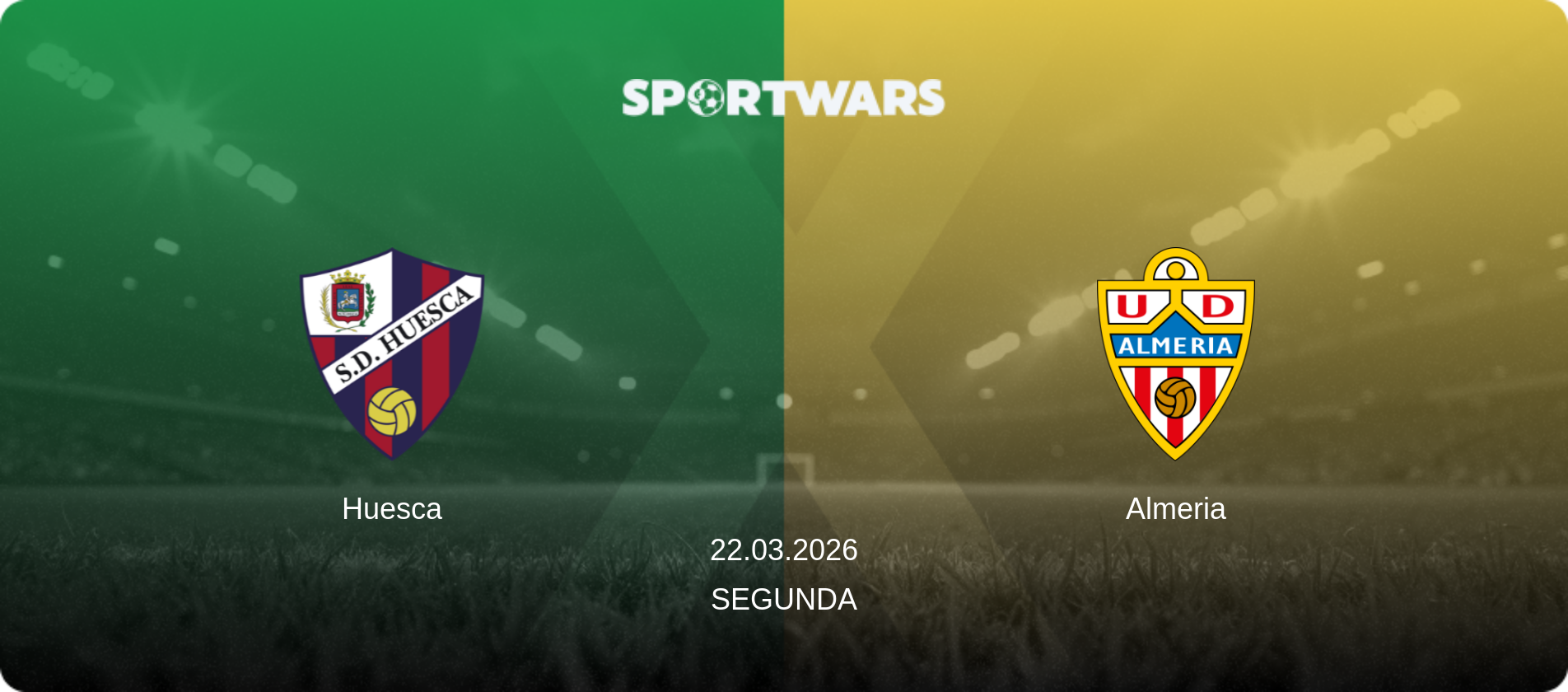 Huesca — Almeria, 22.03.2026 — Segunda (match preview)