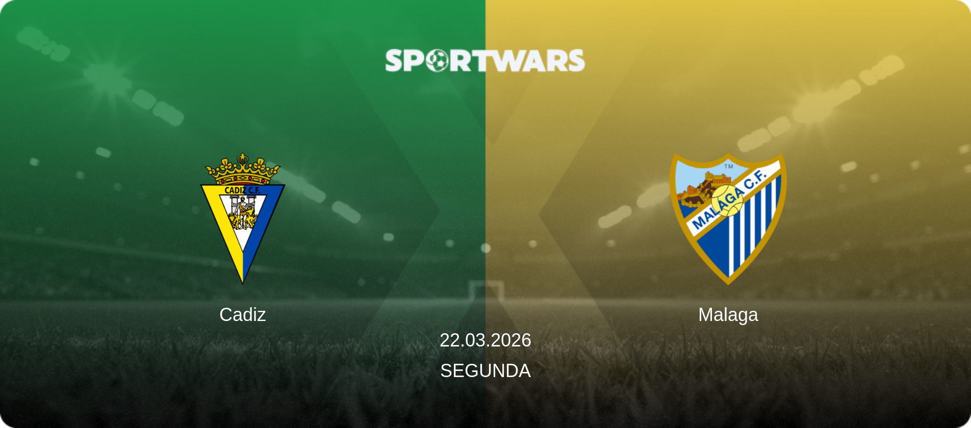 Cadiz — Malaga, 22.03.2026 — Segunda (match preview)