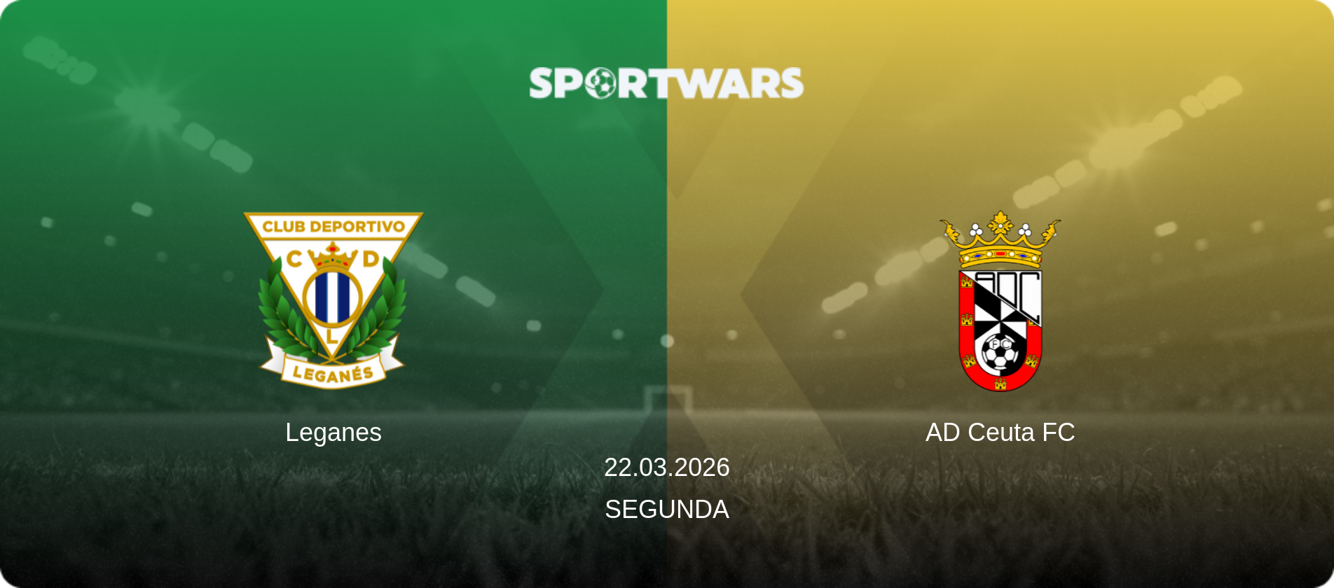 Leganes — AD Ceuta FC, 22.03.2026 — Segunda (match preview)