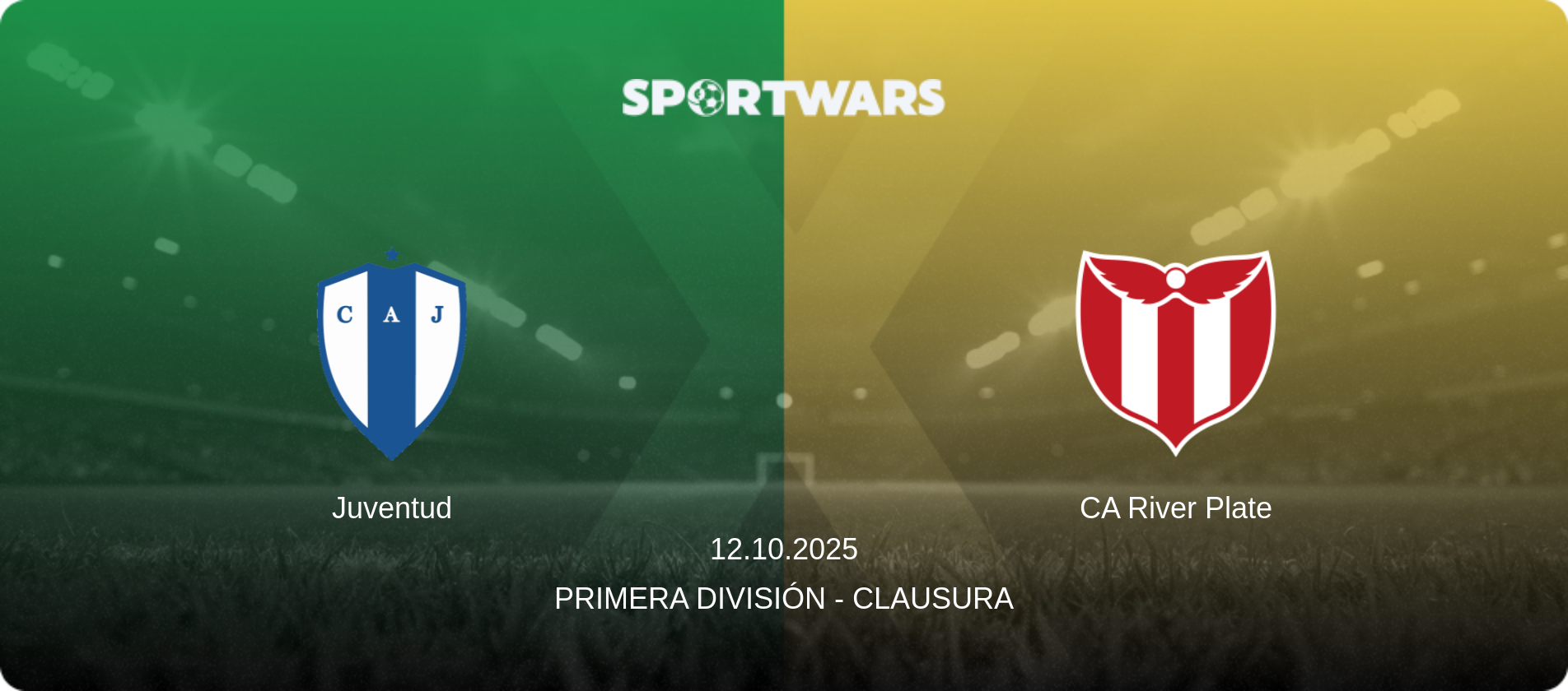Juventud — CA River Plate, 12.10.2025 — Primera División - Clausura (match preview)