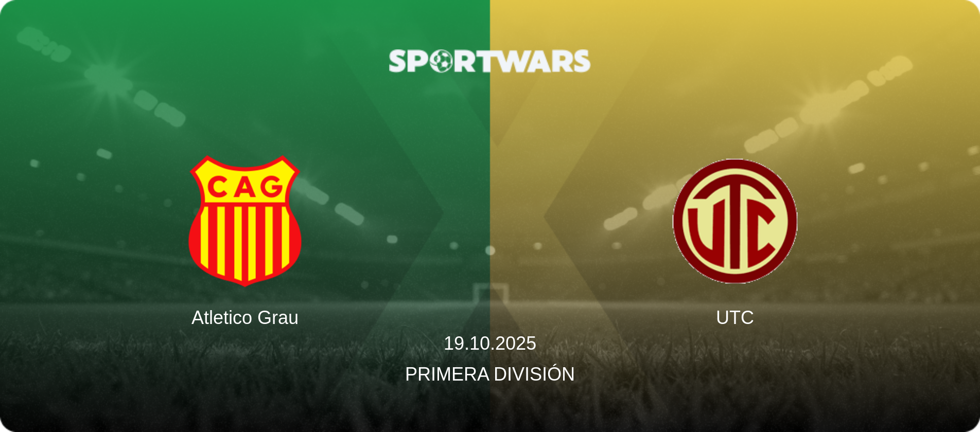 Atletico Grau — UTC, 19.10.2025 — Primera División (match preview)