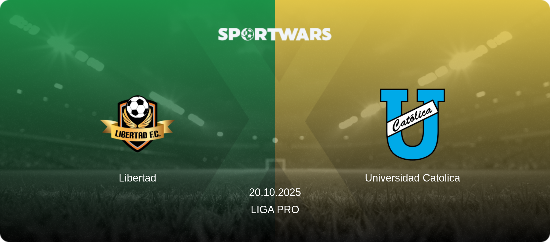 Libertad — Universidad Catolica, 20.10.2025 — Liga Pro (match preview)