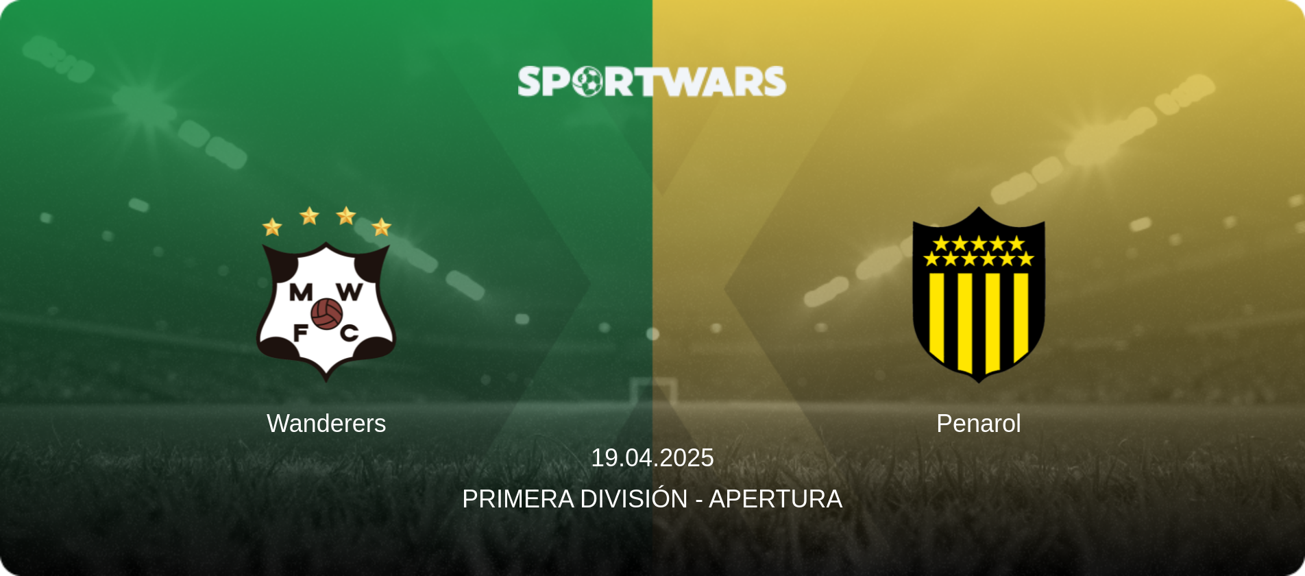 Wanderers — Penarol, 19.04.2025 — Primera División - Apertura (match preview)
