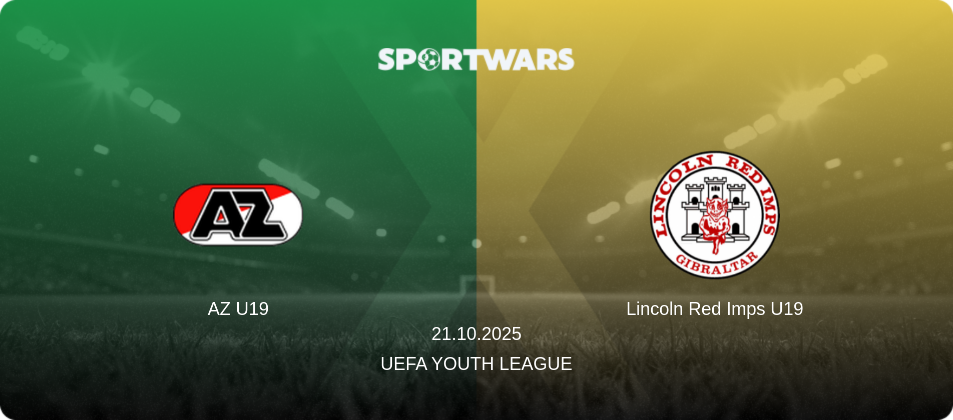 AZ U19 — Lincoln Red Imps U19, 21.10.2025 — UEFA Youth League (match preview)
