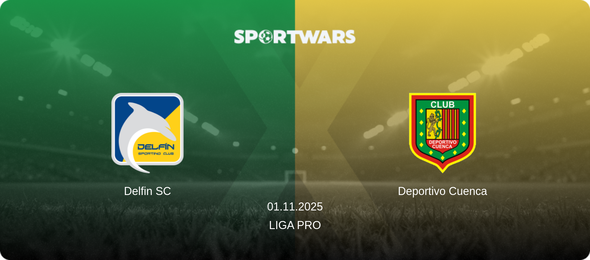 Delfin SC — Deportivo Cuenca, 01.11.2025 — Liga Pro (match preview)