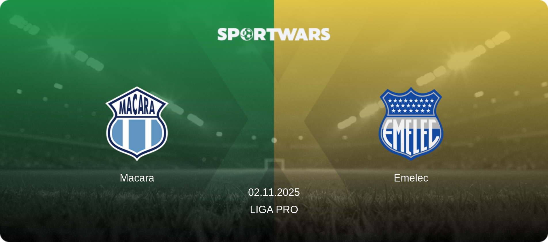 Macara — Emelec, 02.11.2025 — Liga Pro (match preview)