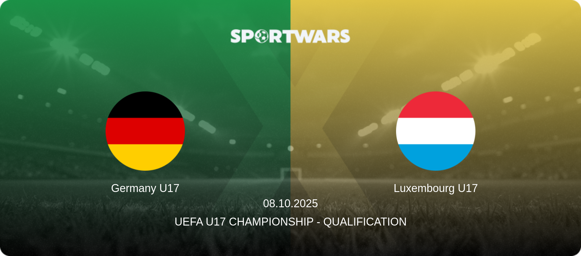Germany U17 — Luxembourg U17, 08.10.2025 — UEFA U17 Championship - Qualification (match preview)