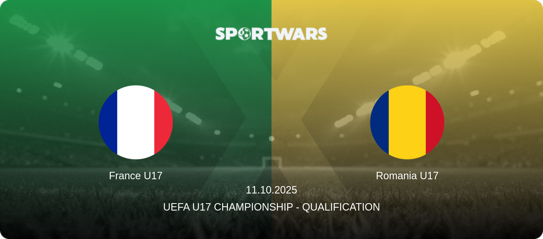 France U17 — Romania U17, 11.10.2025 — UEFA U17 Championship - Qualification (match preview)