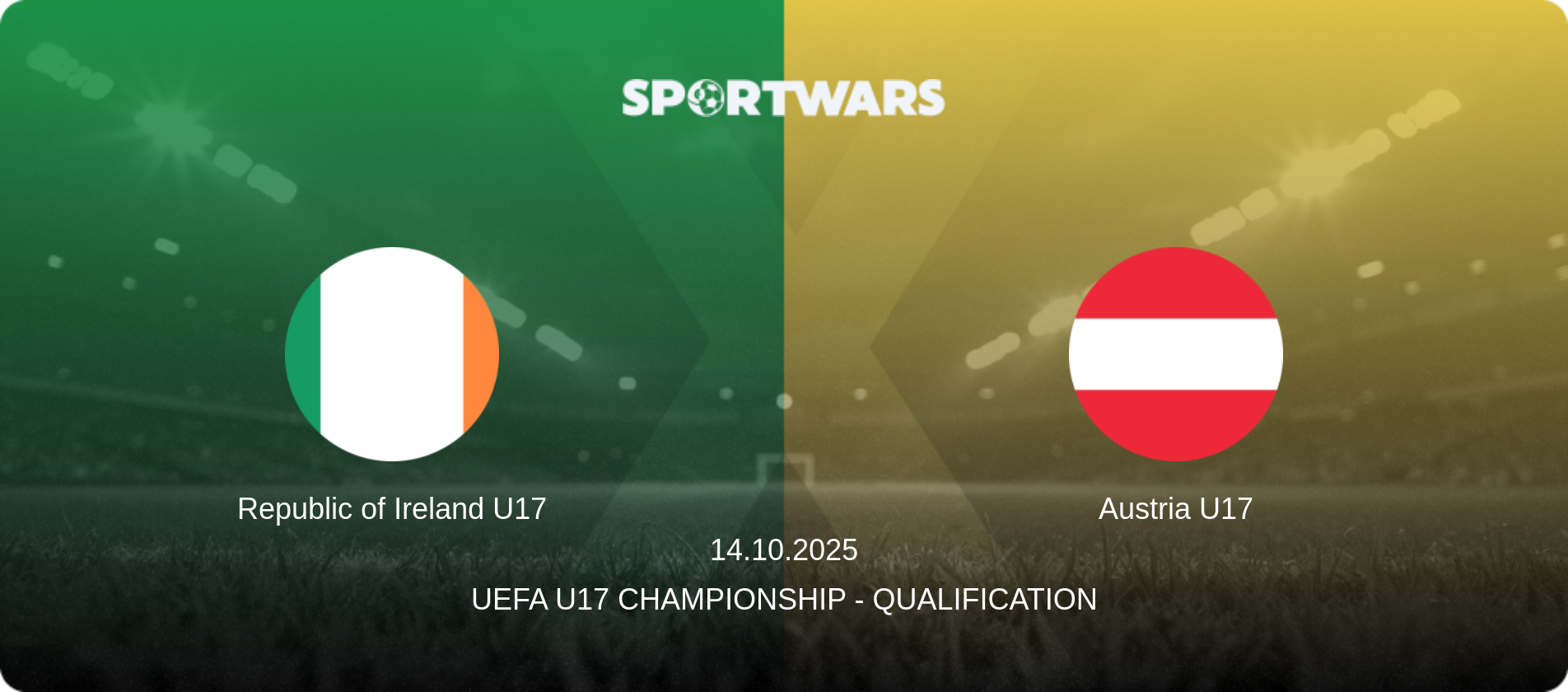 Republic of Ireland U17 — Austria U17, 14.10.2025 — UEFA U17 Championship - Qualification (match preview)