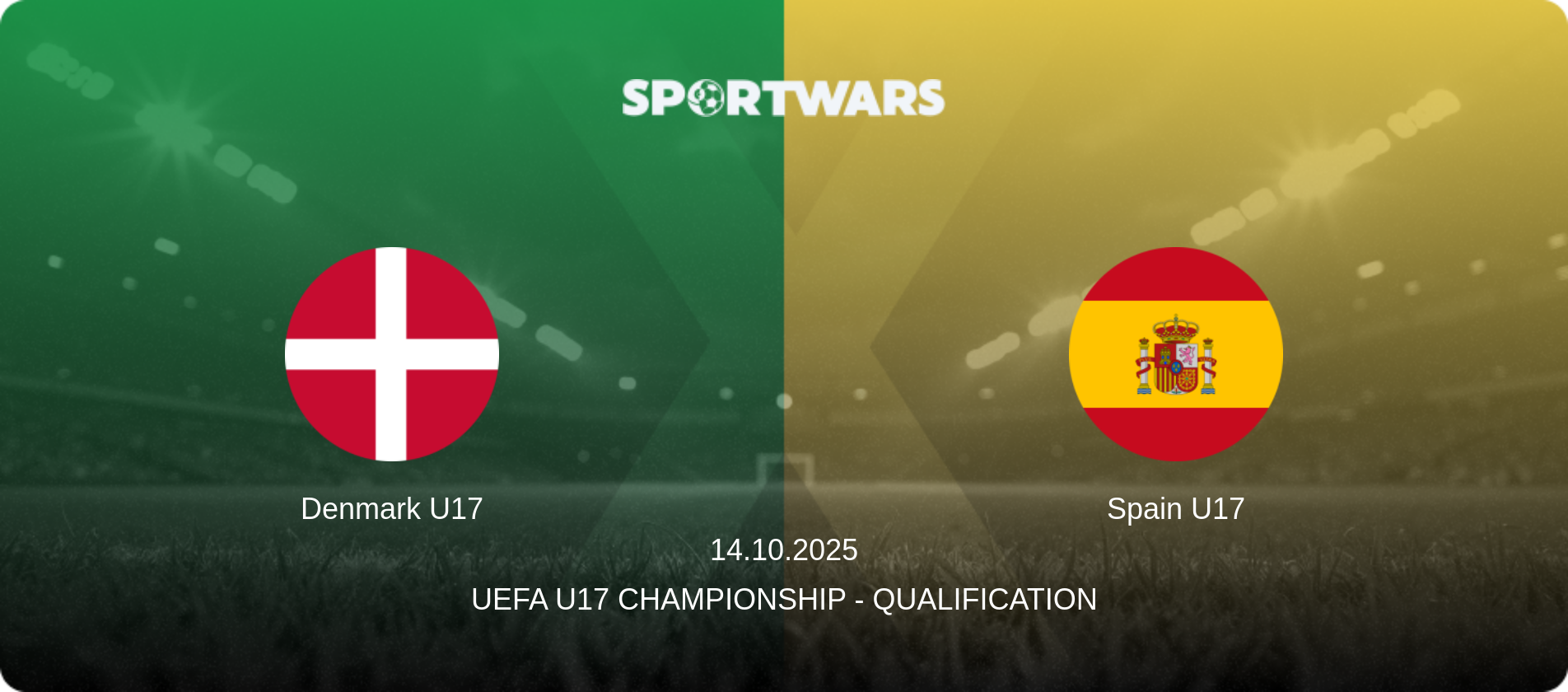 Denmark U17 — Spain U17, 14.10.2025 — UEFA U17 Championship - Qualification (match preview)