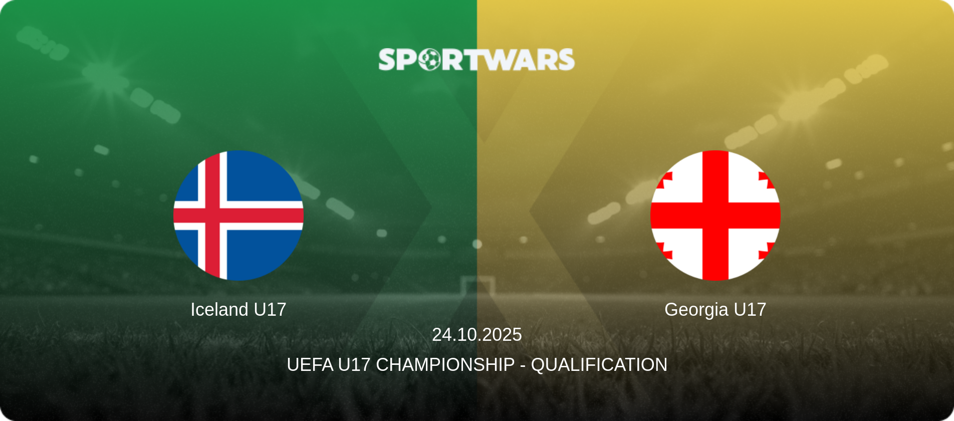 Iceland U17 — Georgia U17, 24.10.2025 — UEFA U17 Championship - Qualification (match preview)