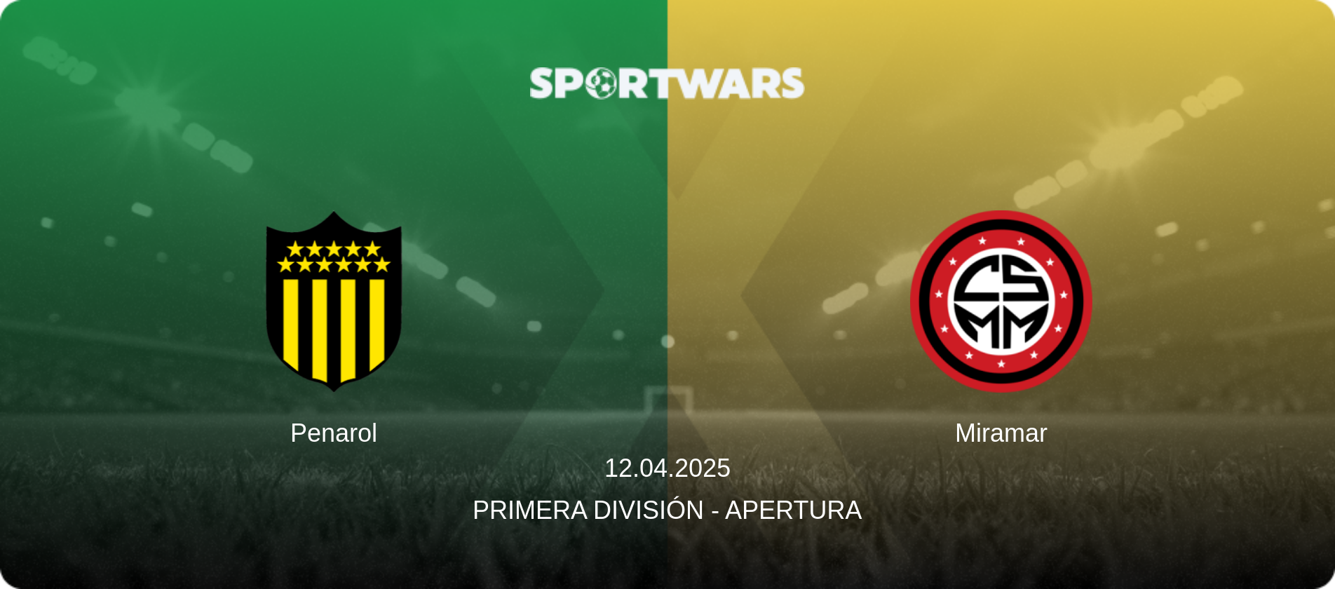 Penarol — Miramar, 12.04.2025 — Primera División - Apertura (match preview)