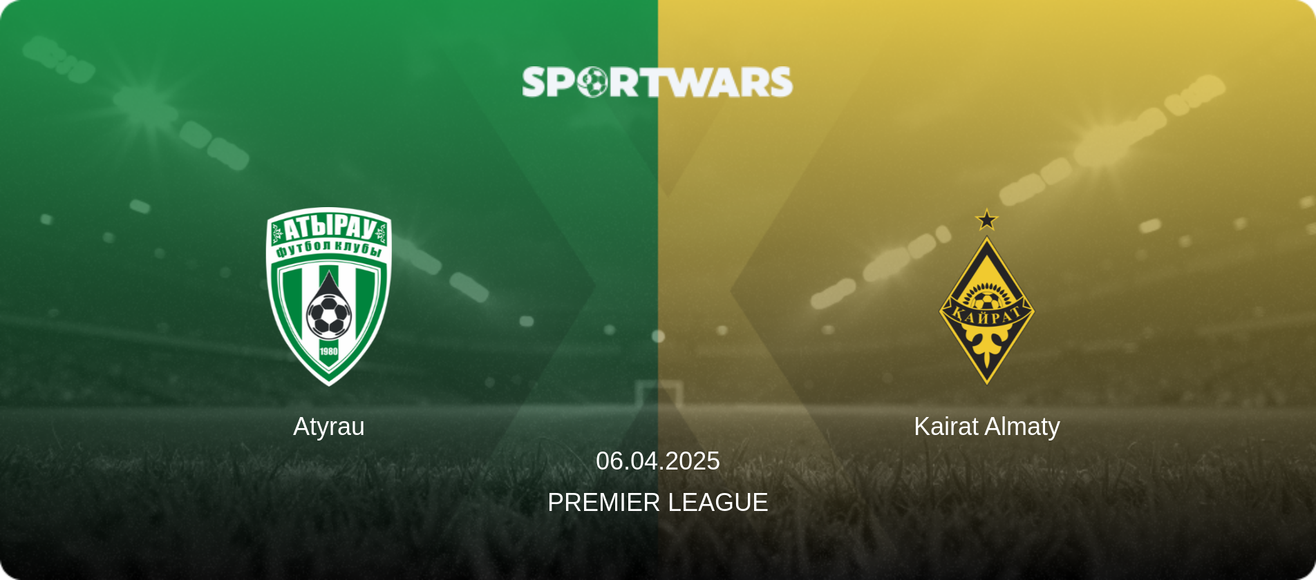 Atyrau — Kairat Almaty, 06.04.2025 — Premier League (match preview)