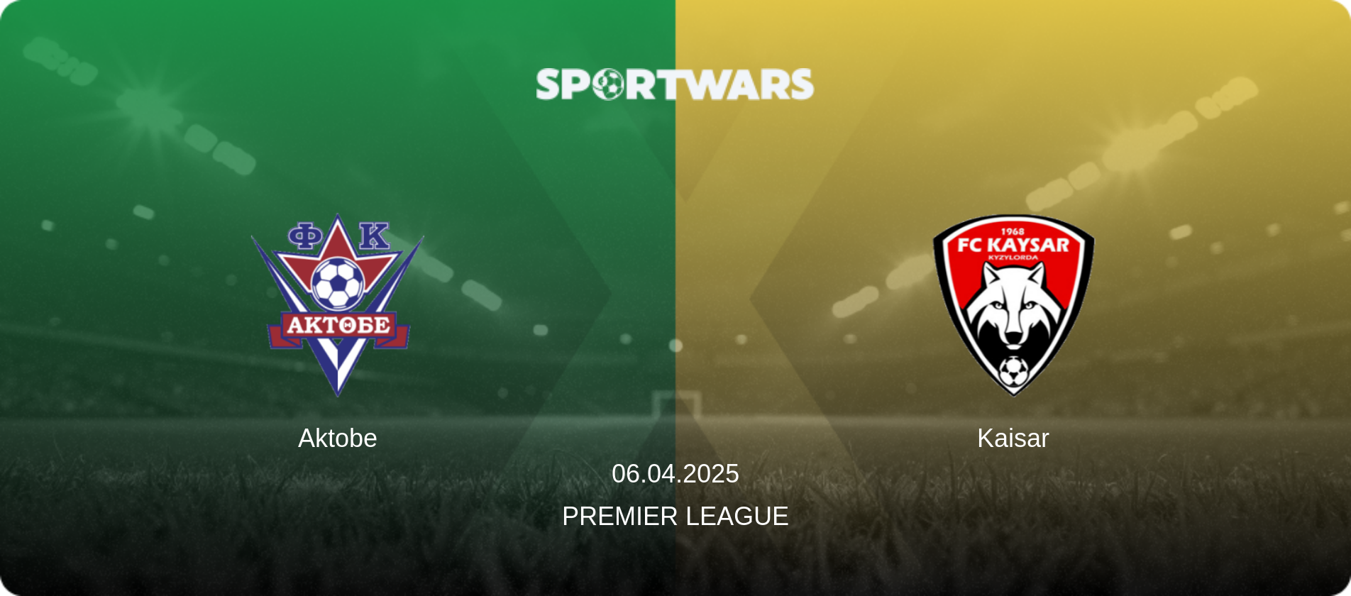 Aktobe — Kaisar, 06.04.2025 — Premier League (match preview)