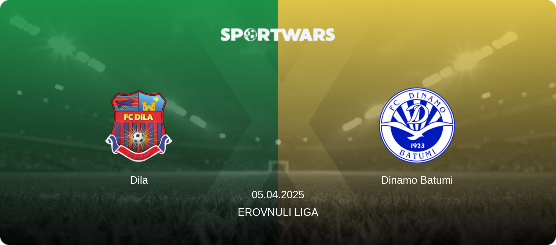 Dila — Dinamo Batumi, 05.04.2025 — Erovnuli Liga (match preview)